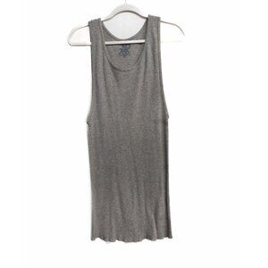 Fruit of the Loom Mens Gray Cotton Tank Top Scoop Neck Pullover Short Sleeve 3XL